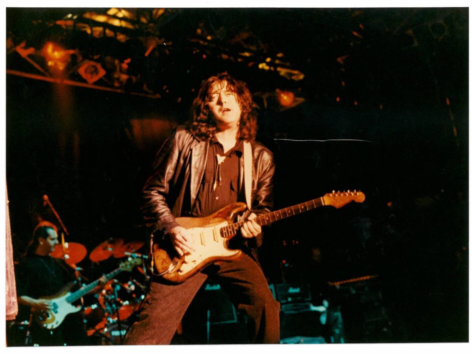 Rory Gallagher in 1972. Photograph: from Rory Gallagher - Calling Card/RTÉ