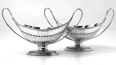 Rare 18th-century silver butterboats among gems in weekend auctions