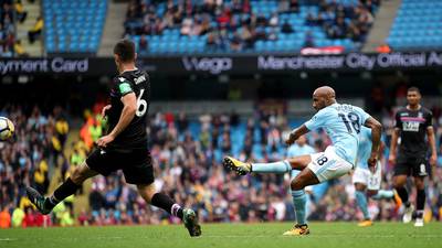 Aguero closing in on record after another goal rush