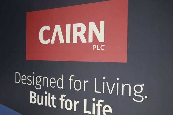 Cairn Homes to bring €60m of founder shares to market