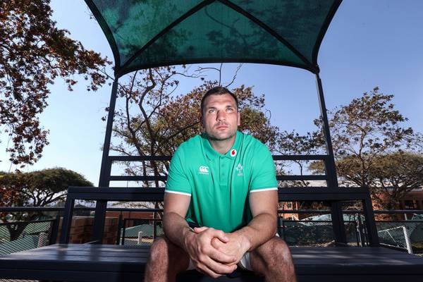 Tadhg Beirne undaunted by the prospect of taking on the world’s best