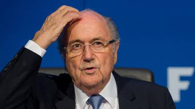 Head of Fifa sponsor Visa launches attack on Sepp Blatter