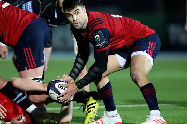 Conor Murray ready to make up for lost time in Munster run-in
