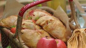 Rhubarb and strawberry hand pies