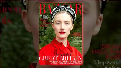 Saoirse Ronan features on Harper’s Bazaar ‘Spirit of Great Britain’ cover