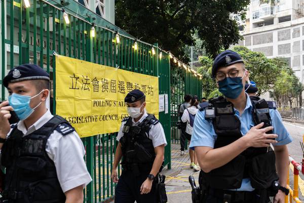 Turnout low in Hong Kong’s ‘patriots only’ election