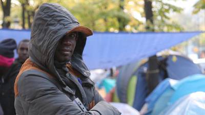 Desperation stalks Paris migrant camp after Calais clampdown