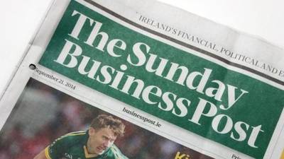 ‘Sunday Business Post’ put up for sale by Key Capital