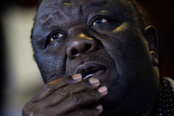 Charismatic, courageous Zimbabwean political leader who challenged Mugabe