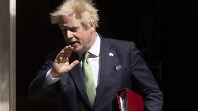 Johnson faces no further police action over Downing Street parties