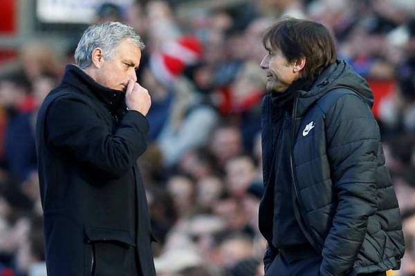 José Mourinho and Antonio Conte make peace