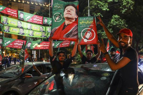 Imran Khan leads in Pakistan election amid fraud claims