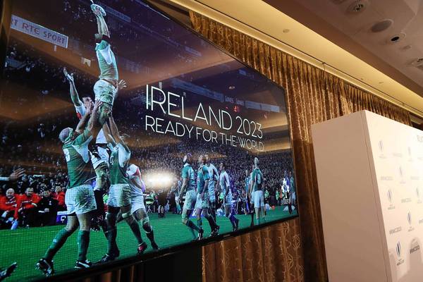 Ireland’s presentation sets out Rugby World Cup dream