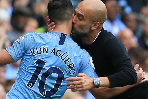 Guardiola looks to Man City’s future without ‘irreplaceable’ Aguero