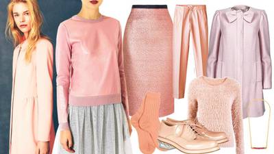 The new pink: cool, blush and dusky