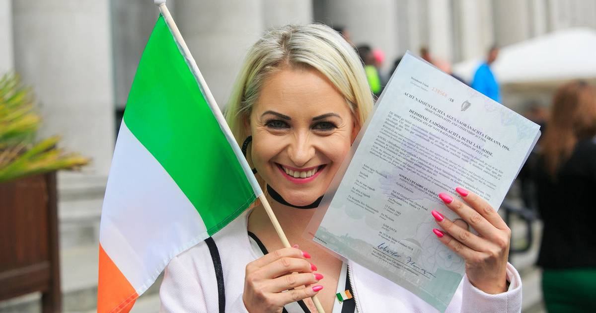 Citizenship ceremony in Dublin sees 480 new Irish take oath The Irish