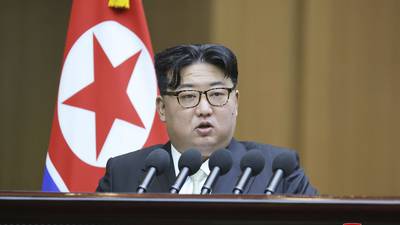 Kim Jong-un abandons aim of unification with South Korea