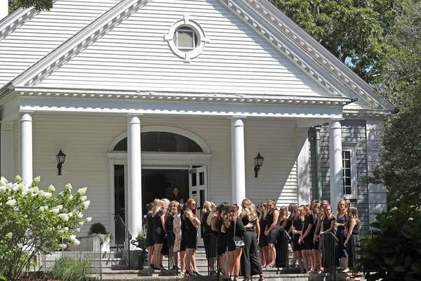 Extended Kennedy family among mourners at funeral of Saoirse Kennedy Hill