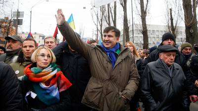 Saakashvili under fire as Ukrainians pursue change