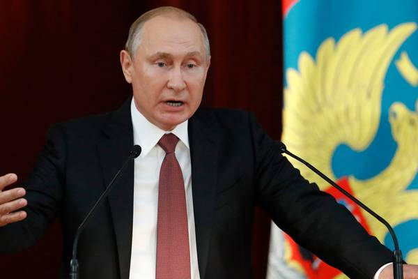 Putin accuses ‘powerful’ US forces of trying to undo summit success