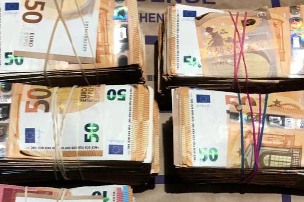 Over €1m seized from Dublin premises in organised crime operation