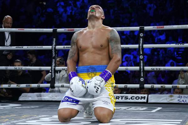 Joshua tearful after Usyk defeat and the champion shifts his focus to his homeland