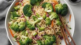 Fast and furiously tasty: Noodle Salad with Peanut Sauce