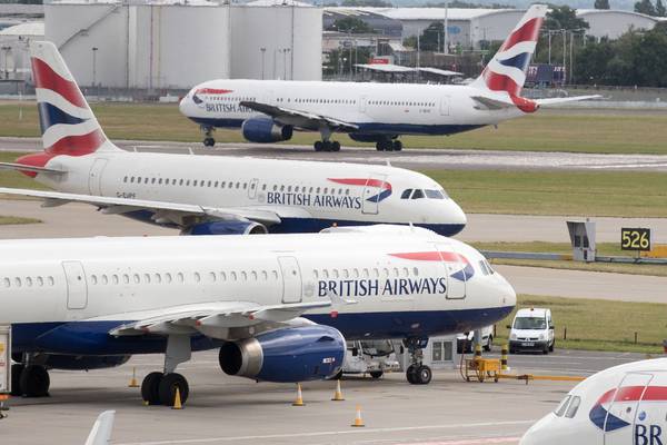 BA flights from Dublin to Heathrow cancelled ahead of pilot strike