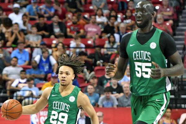 NBA’s tallest player Tacko Fall sidelined by concussion after collision with ‘low ceiling’