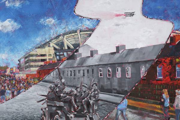 Fabric of time: How a former Dublin hurler created a haunting image of Croke Park