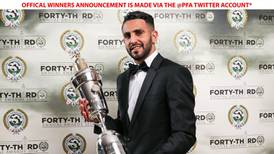 Leicester’s Riyad Mahrez crowned PFA Player of the Year