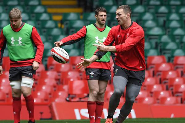 Wales v Ireland: George North to start at centre in Cardiff