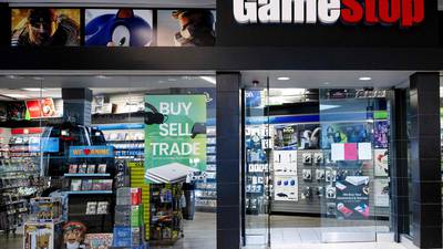 GameStop’s closure of Irish business cost about €13m