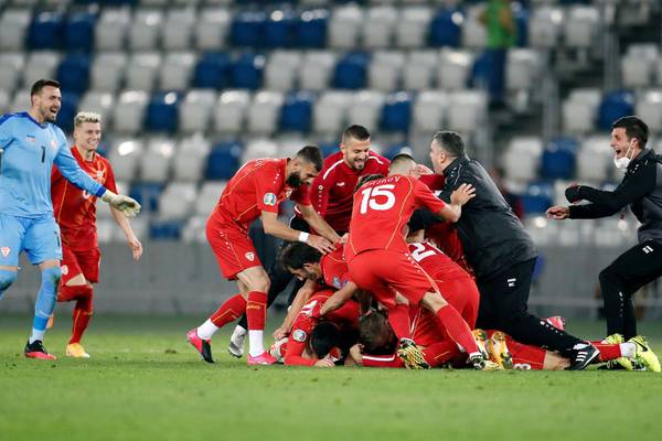 Pandev sends North Macedonia to first ever finals