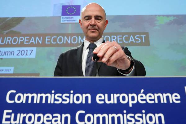 Commission raises forecast for euro economy, is upbeat on Republic