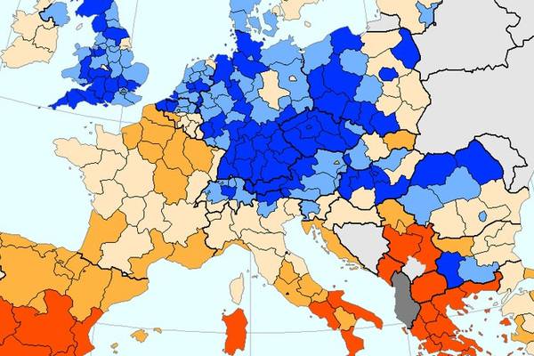 Unemployment: Europe’s north-south divide writ large