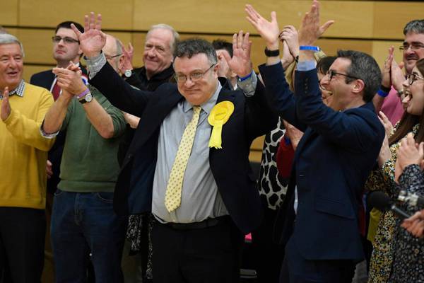 North Down: Alliance Party’s Stephen Farry beats DUP front runner