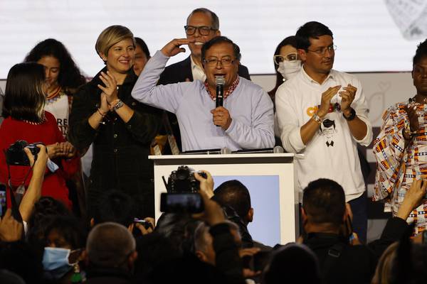 Gustavo Petro sweeps Colombia election primaries