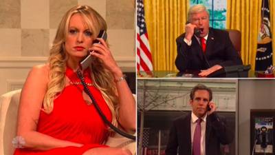 Stormy Daniels threatens Trump on ‘Saturday Night Live’