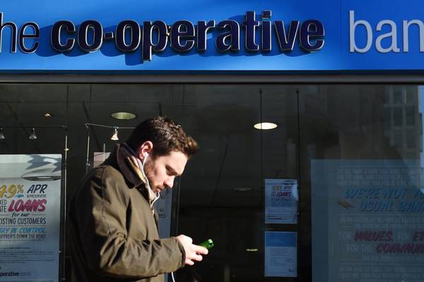Britain’s Co-operative bank puts itself up for sale
