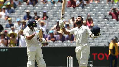 Centurion Pujara leads India to strong position in Melbourne