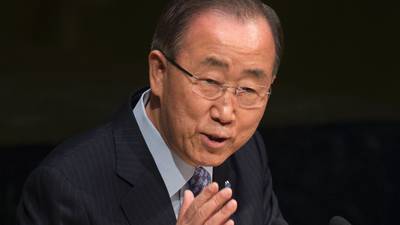 Ban Ki-moon urges co-operation at Syrian peace talks in Geneva