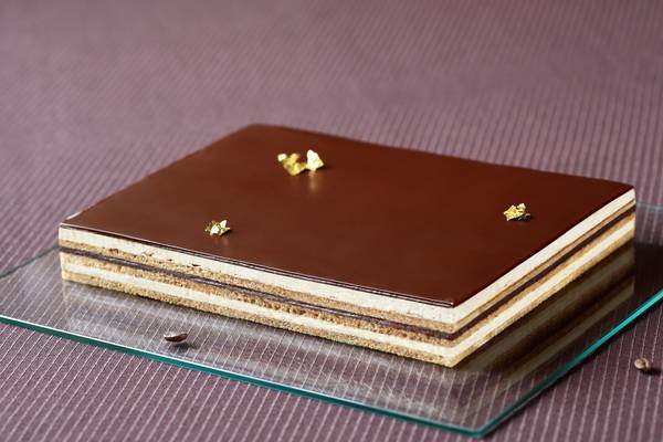 How many layers are in an opera cake?