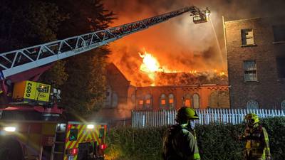 Gardaí investigate cause of fire in historic Dublin building