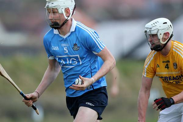 Pat Gilroy’s Dublin off the mark after denying Antrim at the death