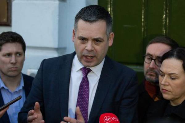 Sinn Féin holds talks with left-wing parties in bid to form a government