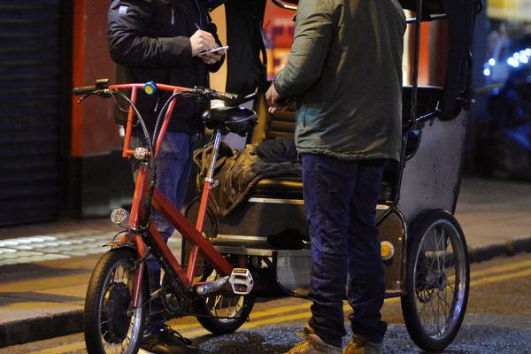 Shane Ross to propose ban on rickshaws