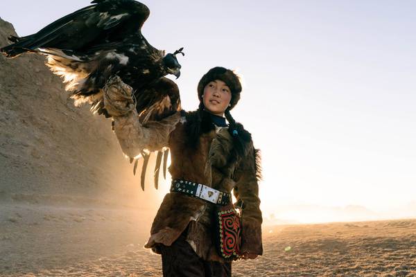 The teenager who hunts wolves in Mongolia and posts eagle selfies