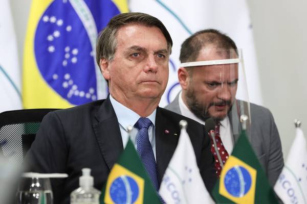 Brazil’s president Jair Bolsonaro tests positive for Covid-19