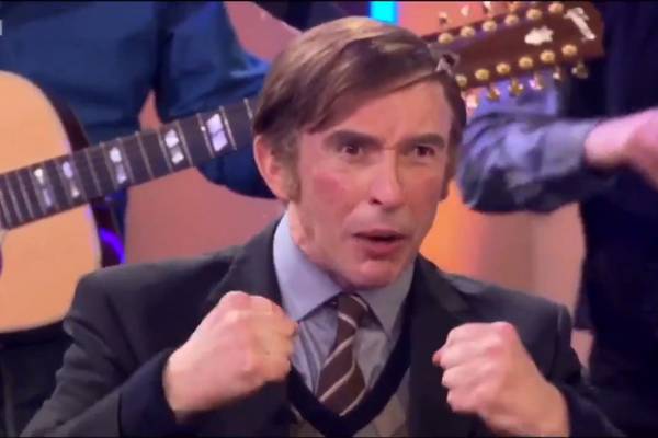 Alan Partridge singing Come Out, Ye Black and Tans both awkward and hilarious
